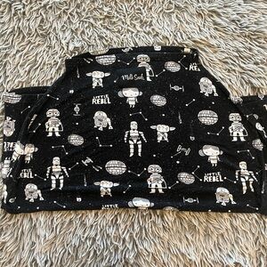 Milk Snob The Original Star Wars Nursing Car Seat Cover Little Rebel in Black